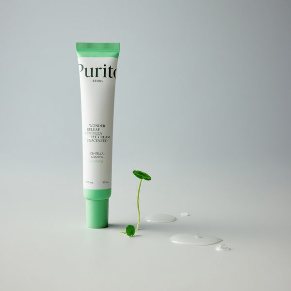 Крем для шкіри навколо очей з центелою без олій Purito Seoul Wonder Releaf Centella Eye Cream Unscented 10824 фото