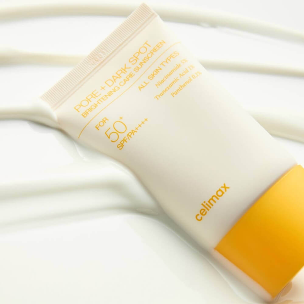 Освітлювальний сонцезахисний крем Celimax Pore+Dark Spot Brightening Care Sunscreen, 50 мл 11001220 фото
