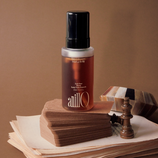Укріплюючий засіб для шкіри голови ANILLO Dark Beer Biome Scalp Foam Ampoule, 95 мл 11001180 фото