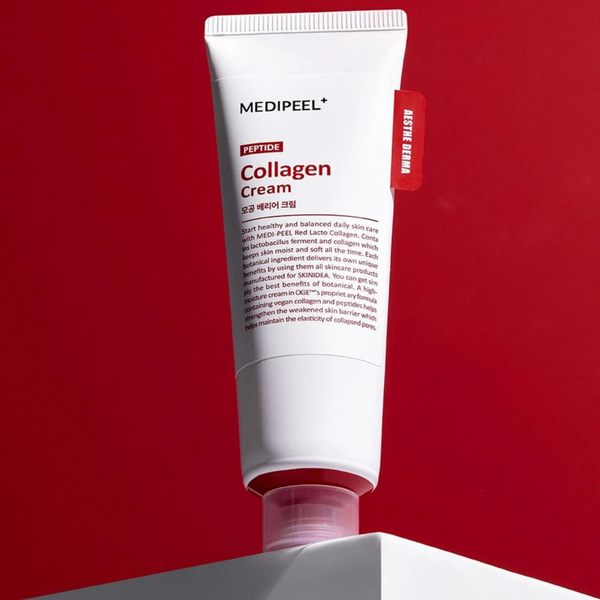 Барʼєрний крем з колагеном та пептидами Medi-Peel Red Lacto Collagen Barrier Cream, 80 мл 10098 фото