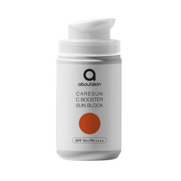 Антиоксидантний сонцезахисний крем About Skin Caresun C Booster Sun Block SPF50+ PA++++, 30 мл 11001280 фото