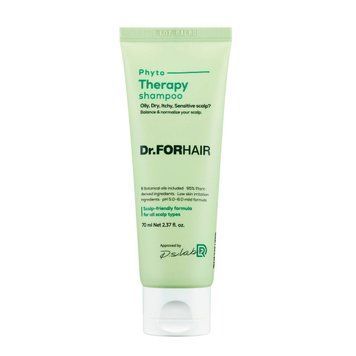 Фітотерапевтичний шампунь для чутливої шкіри голови Dr.FORHAIR Phyto Therapy Shampoo, 70 мл 11202 фото