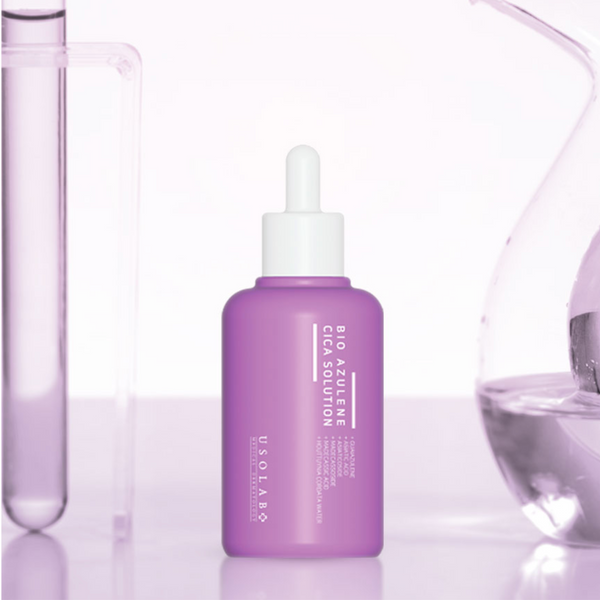 Заспокійлива та протизапальна кремова есенція Usolab Bio Azulene Cica Solution, 120 мл 1100880 фото