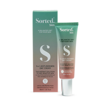 Денний крем 5 в 1 проти почервоніння SORTED SKIN 5 in 1 Anti-Redness Day Cream SPF 50, 30 мл 1100128 фото