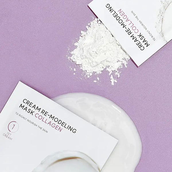 Альгінатна маска з колагеном для пружності шкіри Arocell Cream Remodeling Mask Collagen, 1 шт 11001283 фото