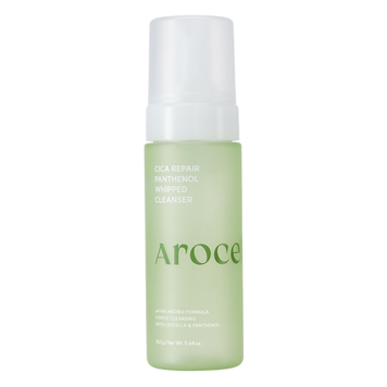 Пінка для вмивання з центелою та пантенолом Arocell Cica Repair Panthenol Whipped Cleanser, 160 г 11001284 фото