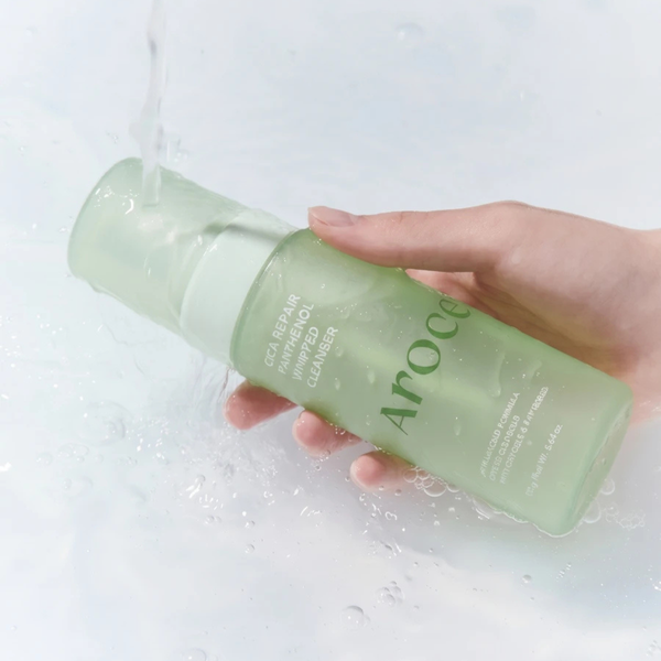 Пінка для вмивання з центелою та пантенолом Arocell Cica Repair Panthenol Whipped Cleanser, 160 г 11001284 фото