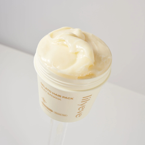 Відновлювальна маска для волосся Lilyeve Repair Turn Gelato Hair Pack Silky Banana, 200 мл 11001433 фото