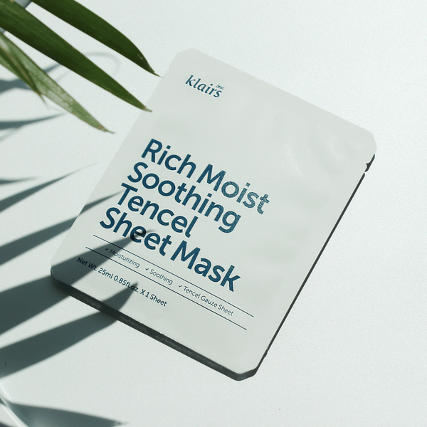 Зволожувальна тканинна маска для обличчя DEAR, KLAIRS Rich Moist Soothing Tencel Sheet Mask 10906 фото