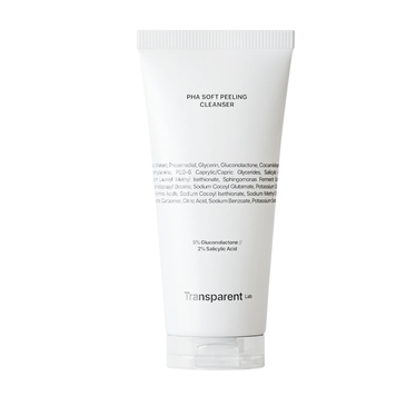 Гель-очисник з глюконолактоном та саліциловою кислотою Transparent Lab PHA Soft Peeling Cleanser, 150 мл 10027 фото