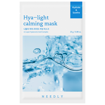 Зволожувальна маска з гіалуроновою кислотою Needly Hya-light Calming Mask, 25 г 11001039 фото