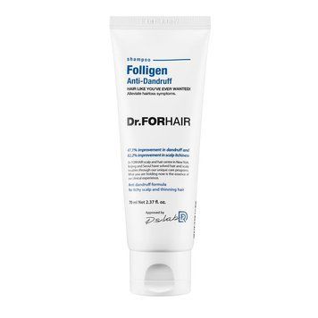Шампунь проти лупи для ослабленого волосся Dr.FORHAIR Folligen Anti-Dandruff Shampoo, 70 мл 12206 фото