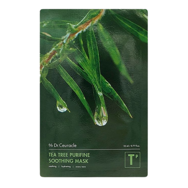 Заспокійлива маска з екстрактом чайного дерева Dr.Ceuracle Tea Tree Purifine Soothing Mask 10155 фото