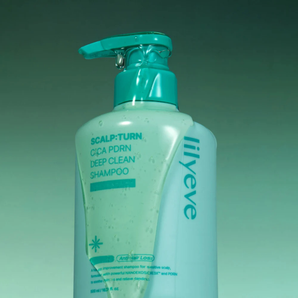 Шампунь для глибокого очищення шкіри голови Lilyeve Scalp Turn Cica PDRN Deep Clean Shampoo, 500 мл 11001434 фото