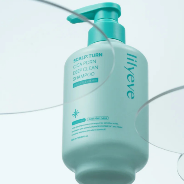 Шампунь для глибокого очищення шкіри голови Lilyeve Scalp Turn Cica PDRN Deep Clean Shampoo, 500 мл 11001434 фото