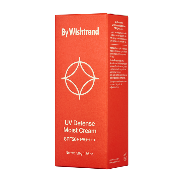 Зволожуючий сонцезахисний крем з пантенолом By Wishtrend UV Defense Moist Cream SPF 50+ PA++++ 10563 фото