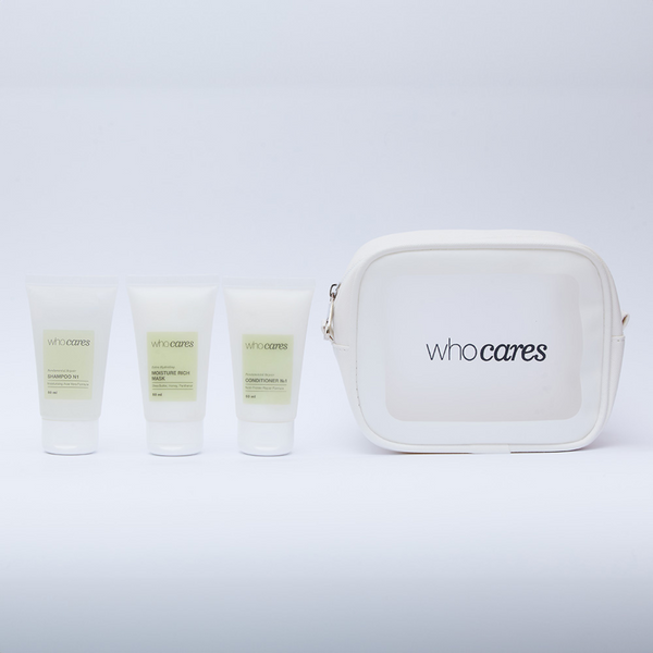 Набір мініатюрних засобів для волосся WhoCares Mini Set for Hair №1 10874 фото