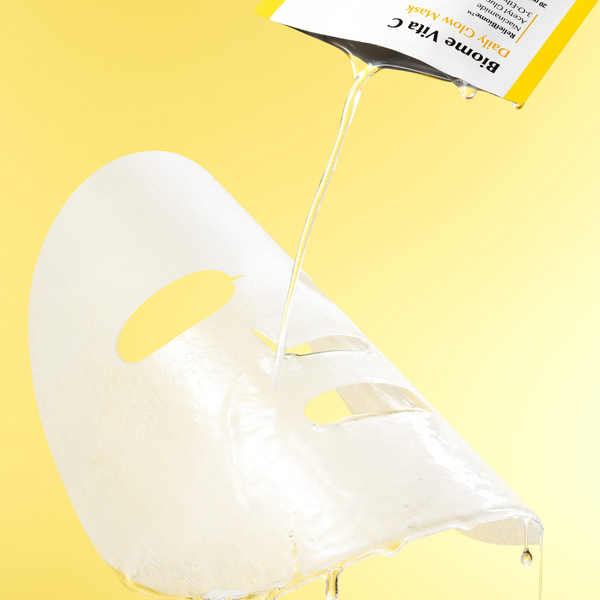 Освітлювальна тканинна маска з вітаміном C UIQ Biome Vita C Daily Glow Mask, 20 мл 1100960 фото