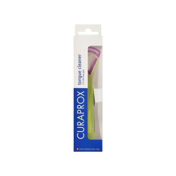 Набір скребків для язика подвійне лезо + одинарне лезо Curaprox Tongue Clear CTC 203 11100582 фото